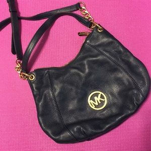 Michael Kors Navy Crossbody/Shoulder Bag!